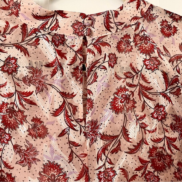 Pretty silky print blouse - Picture 2 of 8